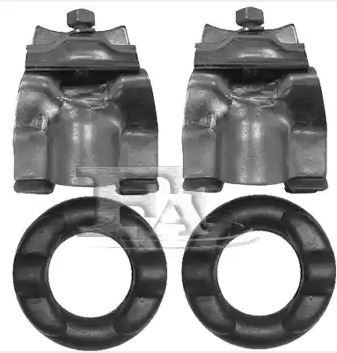 VEGAZ Houder, demper BM-165 VEGAZ BM-165 Uitlaatrubber Peugeot 306 originele