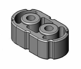 Suporte, silenciador VEGAZ CHG-112 VEGAZ CHG-112 Apoio de escape JEEP GRAND CHEROKEE 2014