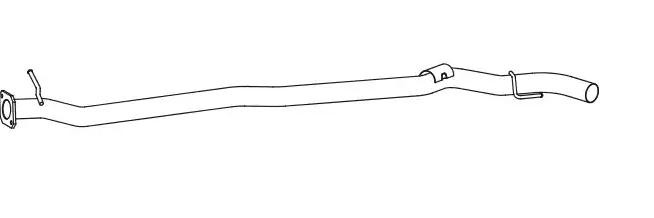 Tubo de escape VEGAZ DR-244 VEGAZ DR-244: Tubo de escape Nissan X-TRAIL 2018