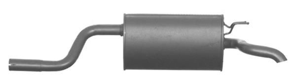 Panela de escape traseira VEGAZ FTS-334IMA VEGAZ FTS-334IMA Panela de escape FIAT IDEA 2019