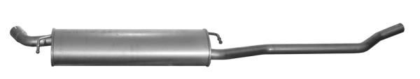 Silencieux intermédiaire VEGAZ FTS-403 VEGAZ FTS-403: Échappement intermédiaire Fiat DOBLO 2017