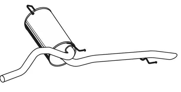 VEGAZ Koncový tlmič výfuku FTS-441 VEGAZ FTS-441 Koncový tlmič výfuku Persona 300 Compact originálne cena