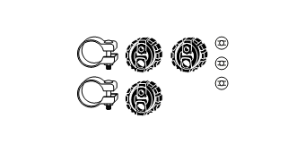 VEGAZ Monteringssett, eksosanlegg FTA-137 VEGAZ FTA-137 Monteringssett, eksosanlegg LANCIA Delta I (831) 2.0 HF Integrale (831AB.024S, 831AB.028) 177 hk 1986