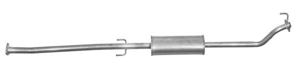 VEGAZ Panela de escape central HOS-211 Silenciador central HONDA VEGAZ HOS-211
