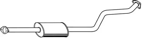 Mittelschalldämpfer VEGAZ MIS-212 VEGAZ MIS-212 MSD MITSUBISHI LANCER 2021 Kosten