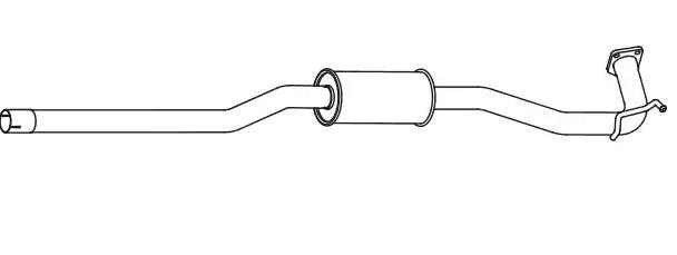 VEGAZ Marmitta centrale MIS-241 MIS-241 Marmitta centrale MITSUBISHI VEGAZ costo