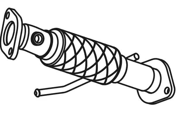 VEGAZ Tubo gas scarico HUR-170 HUR-170 Tubo gas scarico VEGAZ HYUNDAI ATOS costo