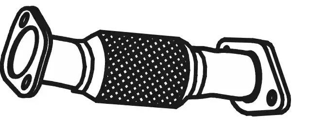 VEGAZ Udstødningsrør HUR-182 Udstødningsrør VEGAZ Hyundai BAYON HUR-182