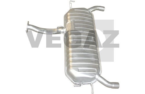 Izplūdes gāzu trokšņa slāpētājs (pēdējais) VEGAZ HUS-174 VEGAZ HUS-174: Izplūdes gāzu trokšņa slāpētājs Hyundai TUCSON 2022