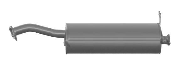 VEGAZ Midtre lydpotte KS-126 KS-126 Midtre lyddemper KIA CARENS VEGAZ