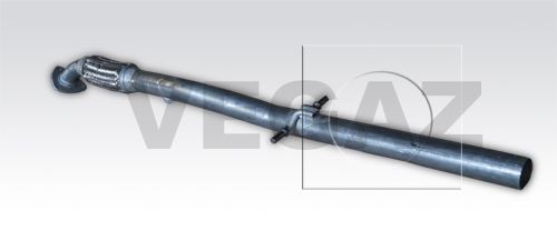 Tubo de escape VEGAZ OR-388 VEGAZ OR-388 Tubo de escape OPEL MERIVA 2015