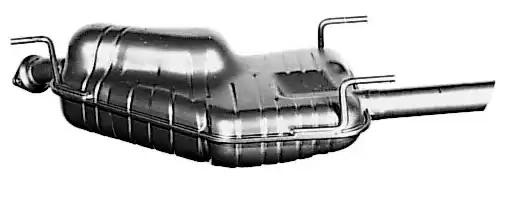 VEGAZ Bagpotte OS-385EB/ERN VEGAZ OS-385EB/ERN Opel Vectra B Stationcar Bagerste lyddæmper pris