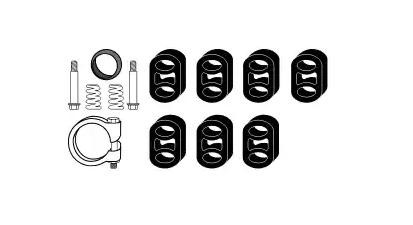 VEGAZ Montageset, uitlaatsysteem OA-158 VEGAZ OA-158 Uitlaat Opel Astra G Station Wagon 2006
