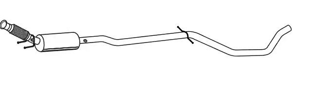 VEGAZ Filtro de partículas PGK-383 Filtro de fuligem partículas VEGAZ Peugeot 107 PGK-383