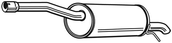 VEGAZ Rear silencer RS-450 VEGAZ RS-450 Rear silencer