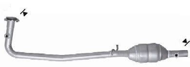 VEGAZ Katalysator RK-871 Udstødning katalysator VEGAZ Dacia LODGY RK-871