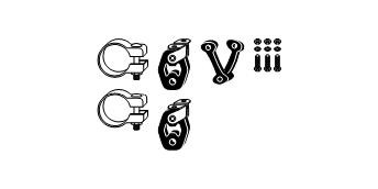 VEGAZ Σετ τοποθέτησης, σύστημα εξάτμ. SKA-6 Σετ τοποθ καταλύτης VEGAZ Seat CORDOBA SKA-6