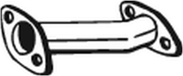 Tuyau d'échappement VEGAZ TR-137 VEGAZ TR-137 Tube d'échappement TOYOTA AVENSIS 2018