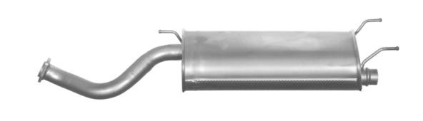 Silencieux intermédiaire VEGAZ TS-309 VEGAZ TS-309: Silencieux intermédiaire Toyota LAND CRUISER 2012