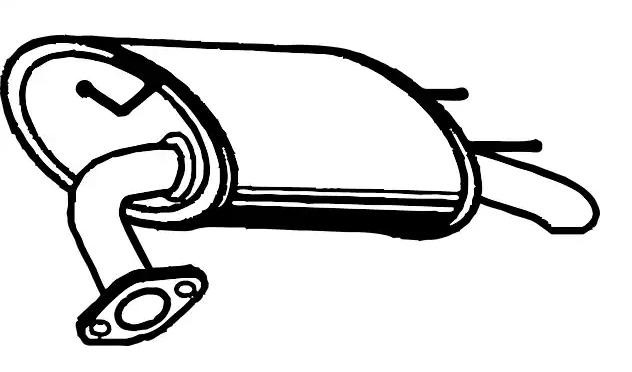 Bagpotte VEGAZ TS-410 VEGAZ TS-410 Bagpotte TOYOTA CAMRY 2008