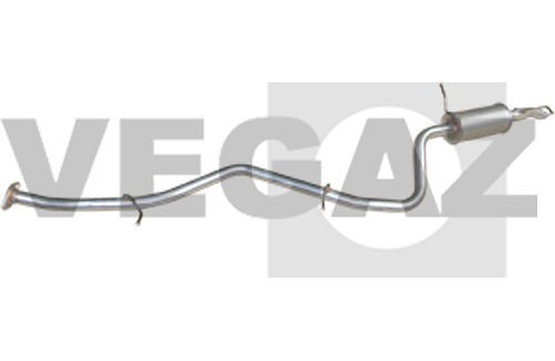 VEGAZ Πίσω σιλανσιέ TS-456 VEGAZ TS-456 γνήσια Τελικό εξάτμισης Toyota Avensis T27 Combi κόστος