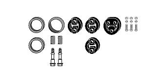 VEGAZ Monteringssæt, udstødningssystem TA-140 VEGAZ TA-140 Monteringssæt udstødning Hyundai SANTAMO originale