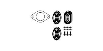 VEGAZ Monteringssats, avgassystem VOA-75 VOA-75 VEGAZ monteringssats avgassystem VOLVO V60
