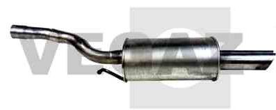 Πίσω σιλανσιέ VEGAZ VS-493AT VEGAZ VS-493AT Τελικό καζανάκι Volkswagen CC 2012