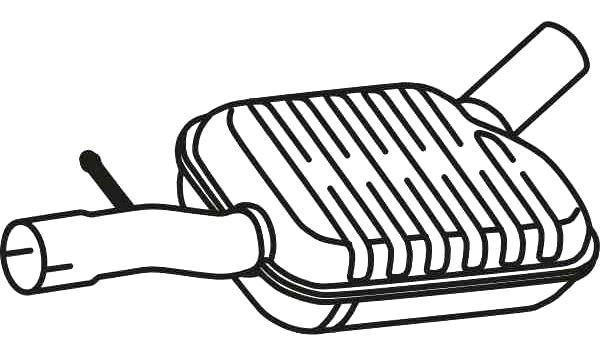 VEGAZ Silenziatore anteriore VS-588 VS-588 costo Marmitta anteriore CHEVROLET CRUZE VEGAZ