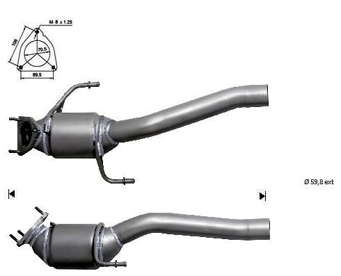 Catalytic converter VEGAZ VK-417 VEGAZ VK-417 2021 AUDI Q7 catalytic converter replacement
