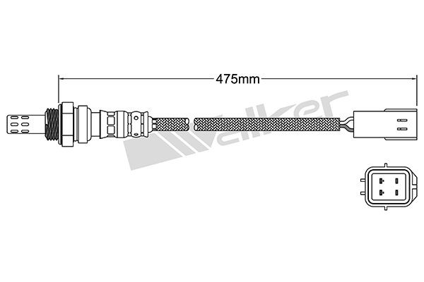 VEGAZ Sonde lambda ULS-354 Renault MEGANE Capteur lambda VEGAZ ULS-354