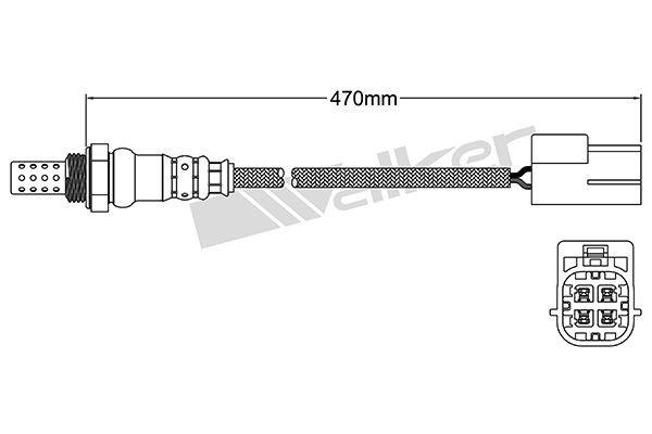 VEGAZ Lambdasond ULS-357 ULS-357 VEGAZ oxygen sensor Nissan MURANO
