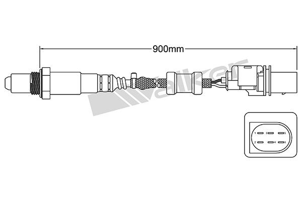 Sonde lambda VEGAZ ULS-395 VEGAZ ULS-395: Sonde échappement Porsche BOXSTER 2013