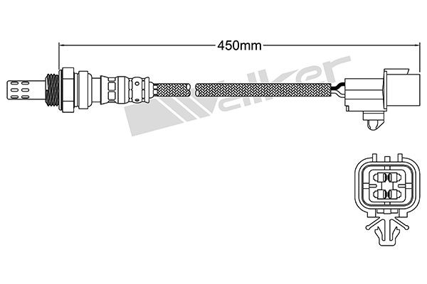 VEGAZ Lambdasond ULS-444 ULS-444 VEGAZ o2-sensor KIA SHUMA