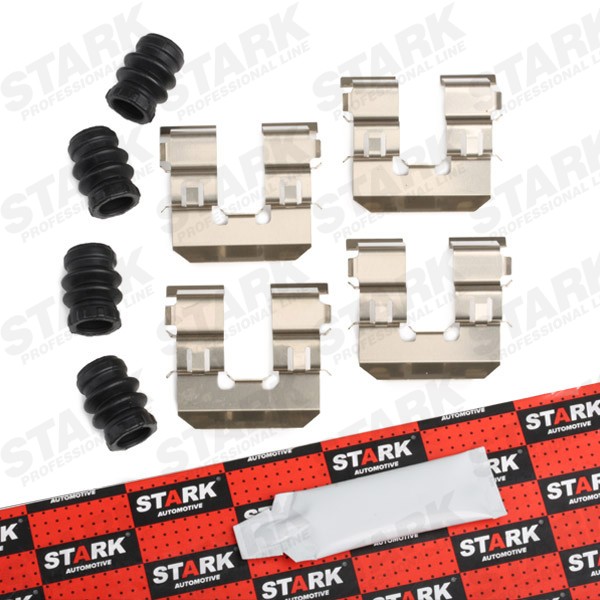 STARK Kit de acessórios, pastilhas de travão SKAK-1120059 SKAK-1120059 Kit de acessórios, pastilhas de travão STARK OPEL COMBO