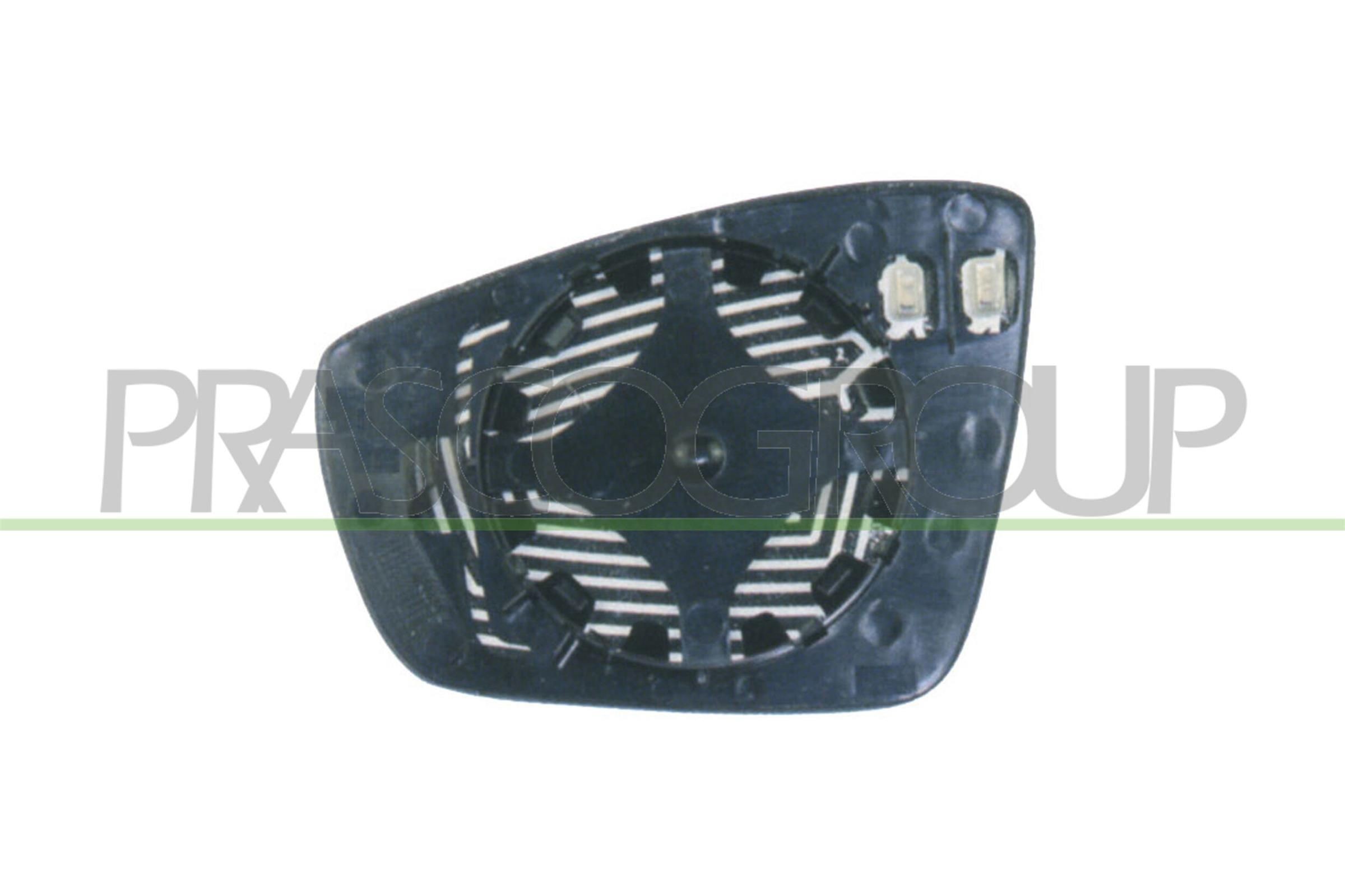 PRASCO Miroir de rétroviseur VG0237503 Volkswagen JETTA Glace rétroviseur PRASCO VG0237503