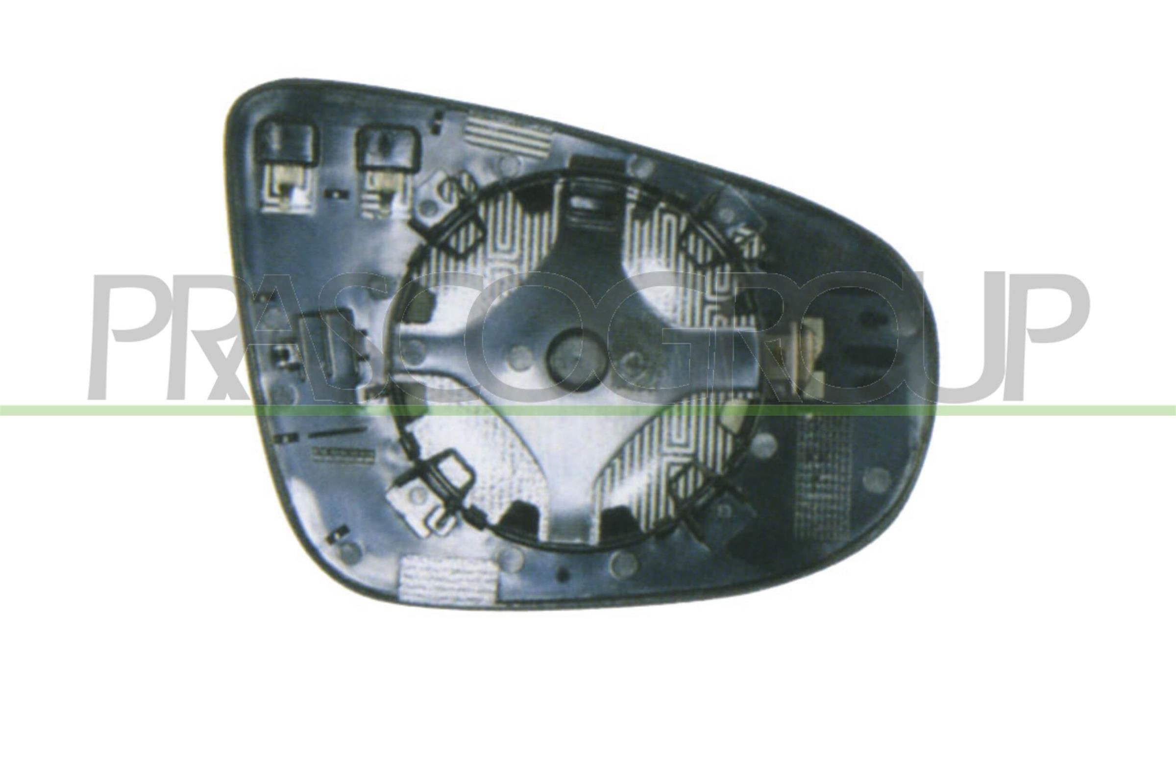 PRASCO Miroir de rétroviseur VG0387504 Volkswagen JETTA Miroir de verre PRASCO VG0387504