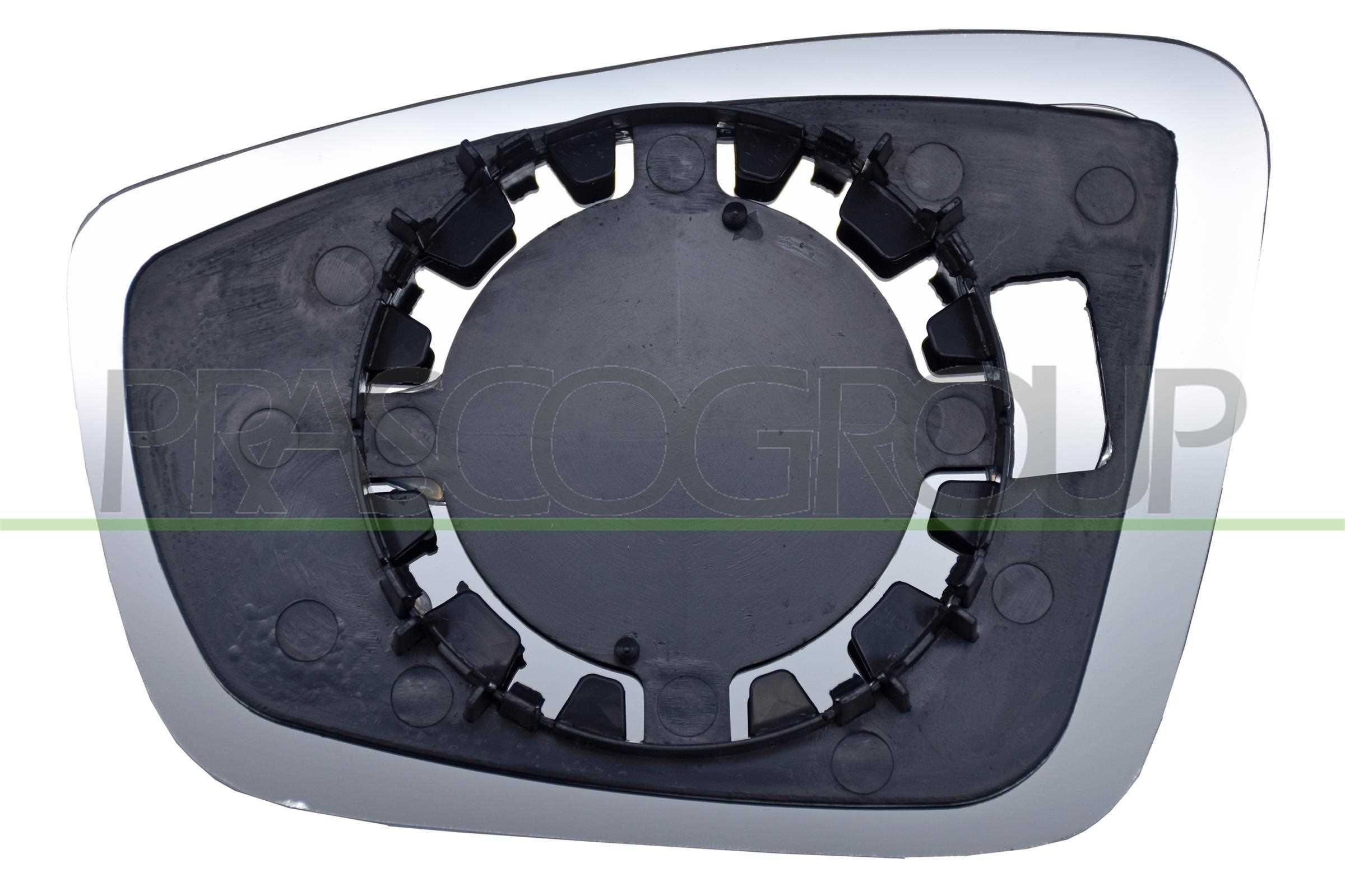 PRASCO Mirror Glass, outside mirror VG2017503 PRASCO VG2017503 VW UP 121 rear view mirror glass replacement