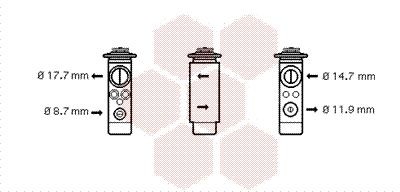 VAN WEZEL Expansieventiel airco 01001024 VAN WEZEL 01001024 Expansieventiel airco Alfa Romeo Giulietta 940 Bestelwagen prijs