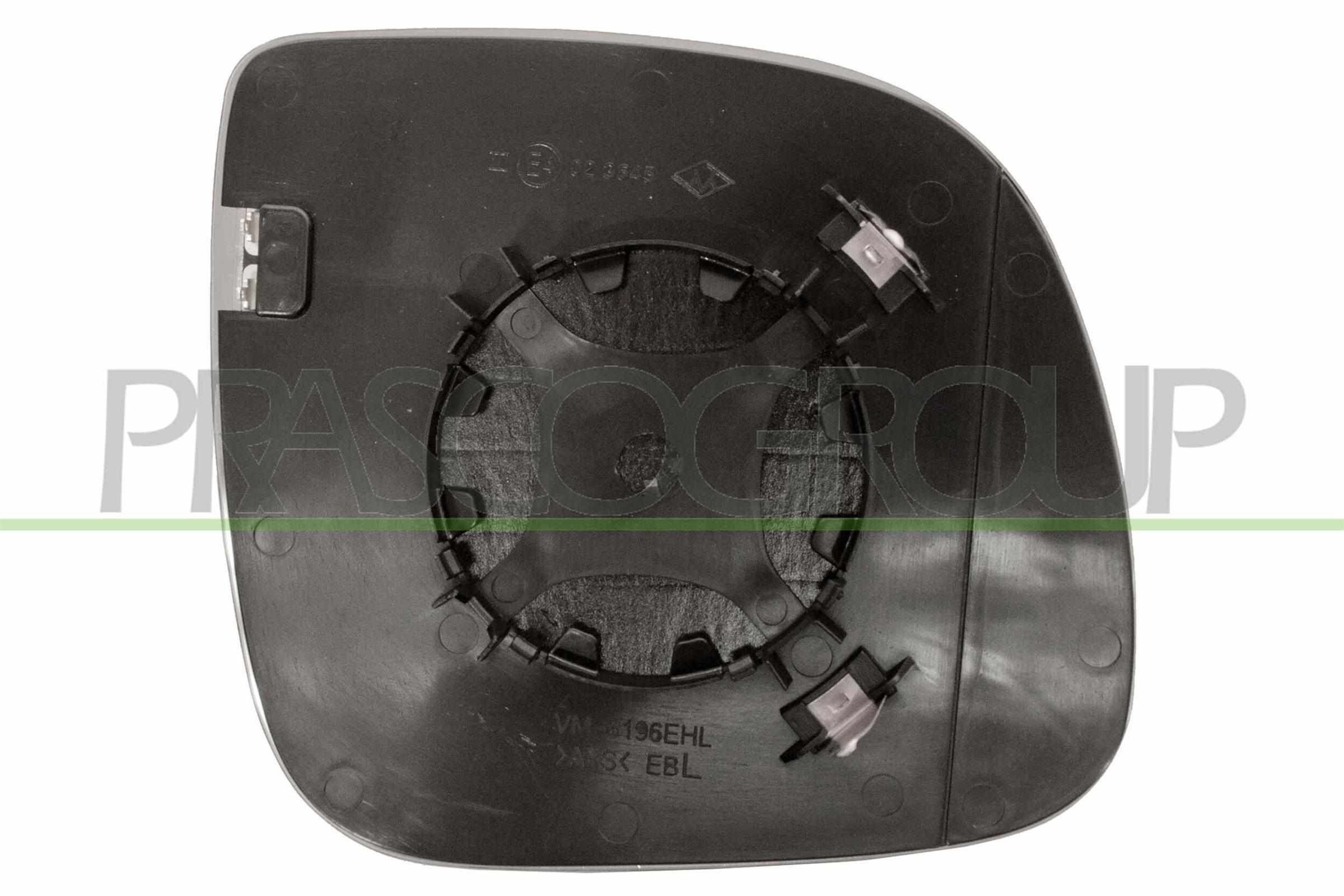 PRASCO Spiegelglas, Außenspiegel VG9197504 VG9197504 Spiegelglas PRASCO VW MULTIVAN
