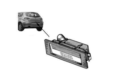 Nummerpladelys VAN WEZEL 0147920 VAN WEZEL 0147920 Nummerpladebelysning ALFA ROMEO SPIDER 2002