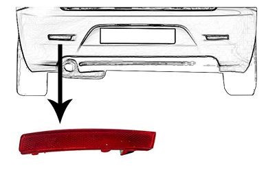 VAN WEZEL Reflex 0147939 VAN WEZEL 0147939 reflex bak Alfa Romeo 159 Sportwagon pris