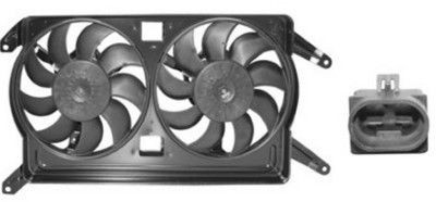 VAN WEZEL Ventilator, condensor, airconditioning 0156752 Alfa Romeo SPIDER Ventilator AC VAN WEZEL 0156752