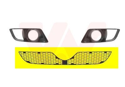 Πλέγμα εξαερισμού, προφυλακτήρας VAN WEZEL 0159590 VAN WEZEL 0159590 Πλέγμα εξαερισμού, προφυλακτήρας ALFA ROMEO 156 2006