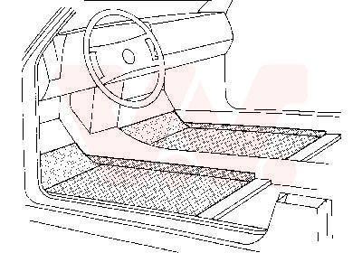 VAN WEZEL Δάπεδο αμαξώματος 0201286 0201286 Δάπεδο αμαξώματος VAN WEZEL BMW Σειρά 3