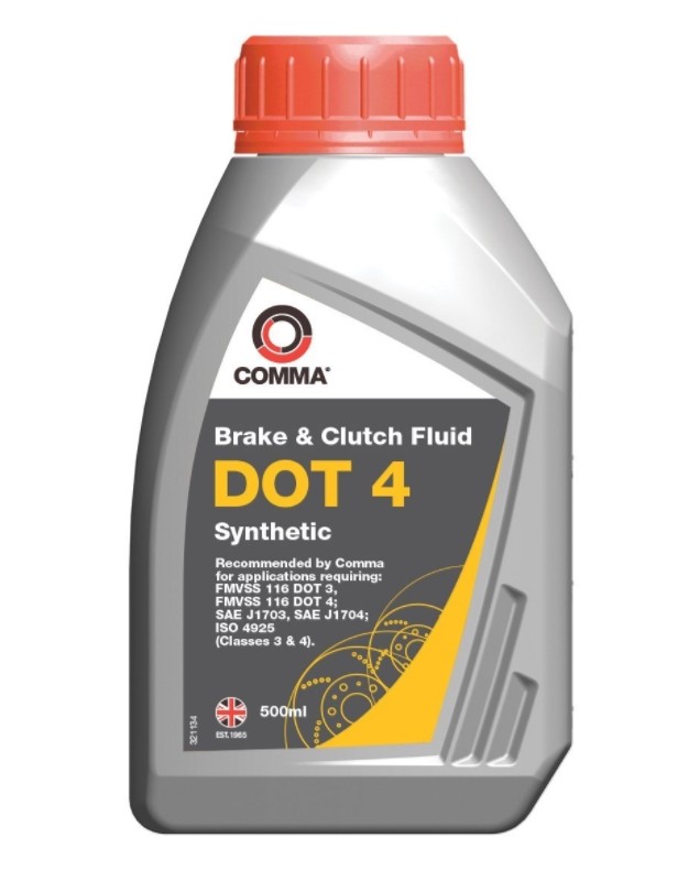 COMMA Liquide de frein BF4500M Liquide de frein COMMA POWER DAILY BF4500M pas cher