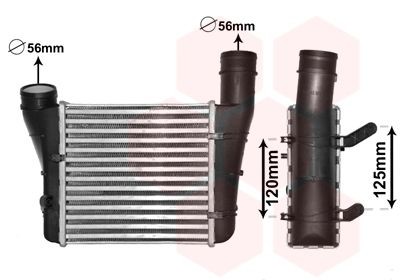 VAN WEZEL Intercooler 03004221 03004221 Intercooler VAN WEZEL MAZDA CX-7