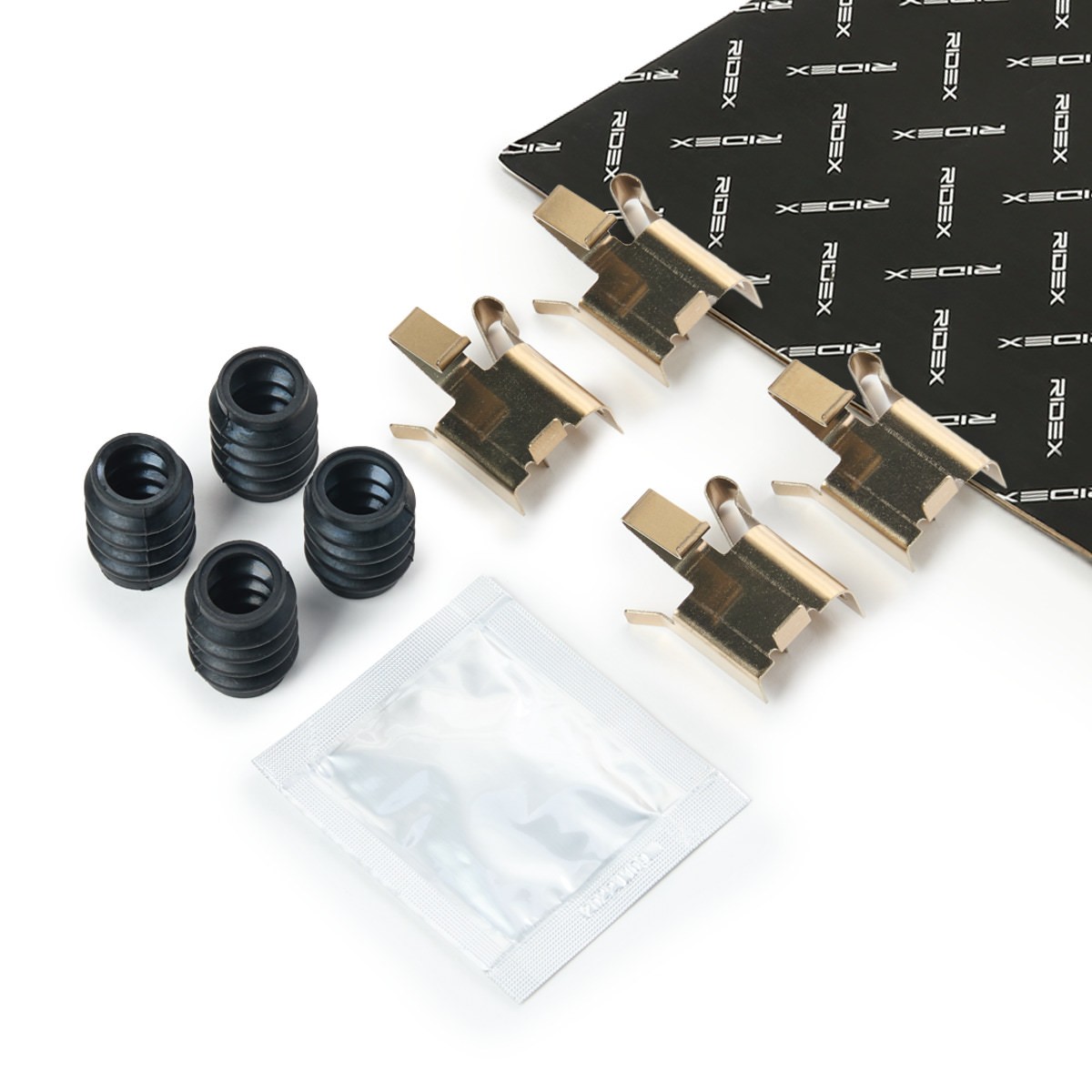 RIDEX Kit d'accessoires, plaquette de frein à disque 1164A0108 BMW Série 6 Kit d'accessoires, plaquette de frein à disque RIDEX 1164A0108