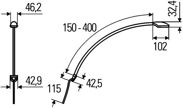 HELLA Luce di lettura 2JA 346 720-111 2JA 346 720-111 costo Illuminazione vano bagagli TOYOTA RAV 4 HELLA