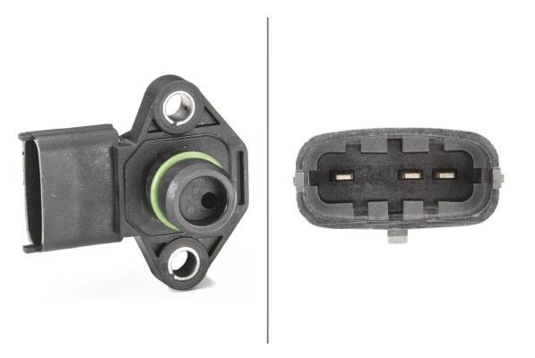 HELLA Sensor, pressão de sobrealimentação 6PP 013 112-231 6PP 013 112-231 Sensor de pressão do turbo MERCEDES-BENZ SPRINTER HELLA